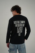 The Tour Long Sleeve Black T-Shirt