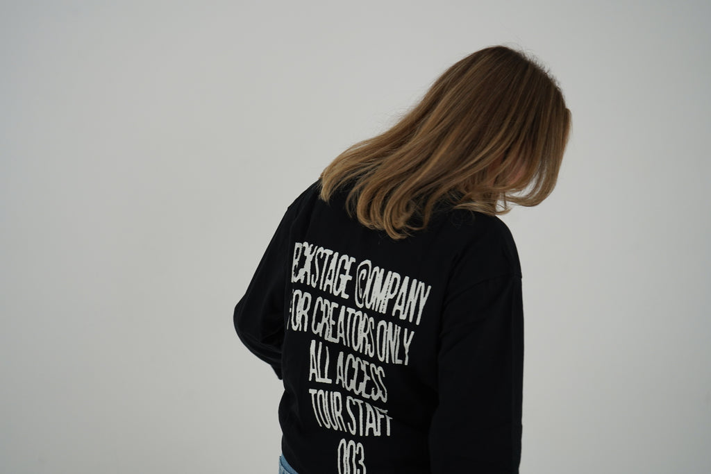 The Tour Long Sleeve Black T-Shirt