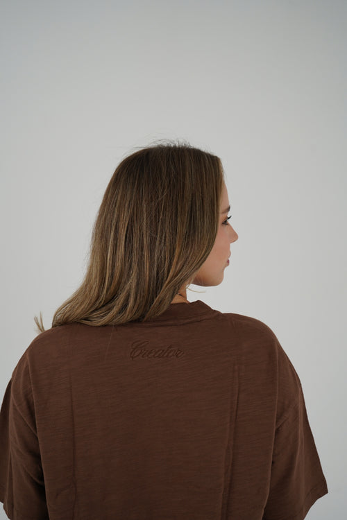 Backstage Signature Brown Tee