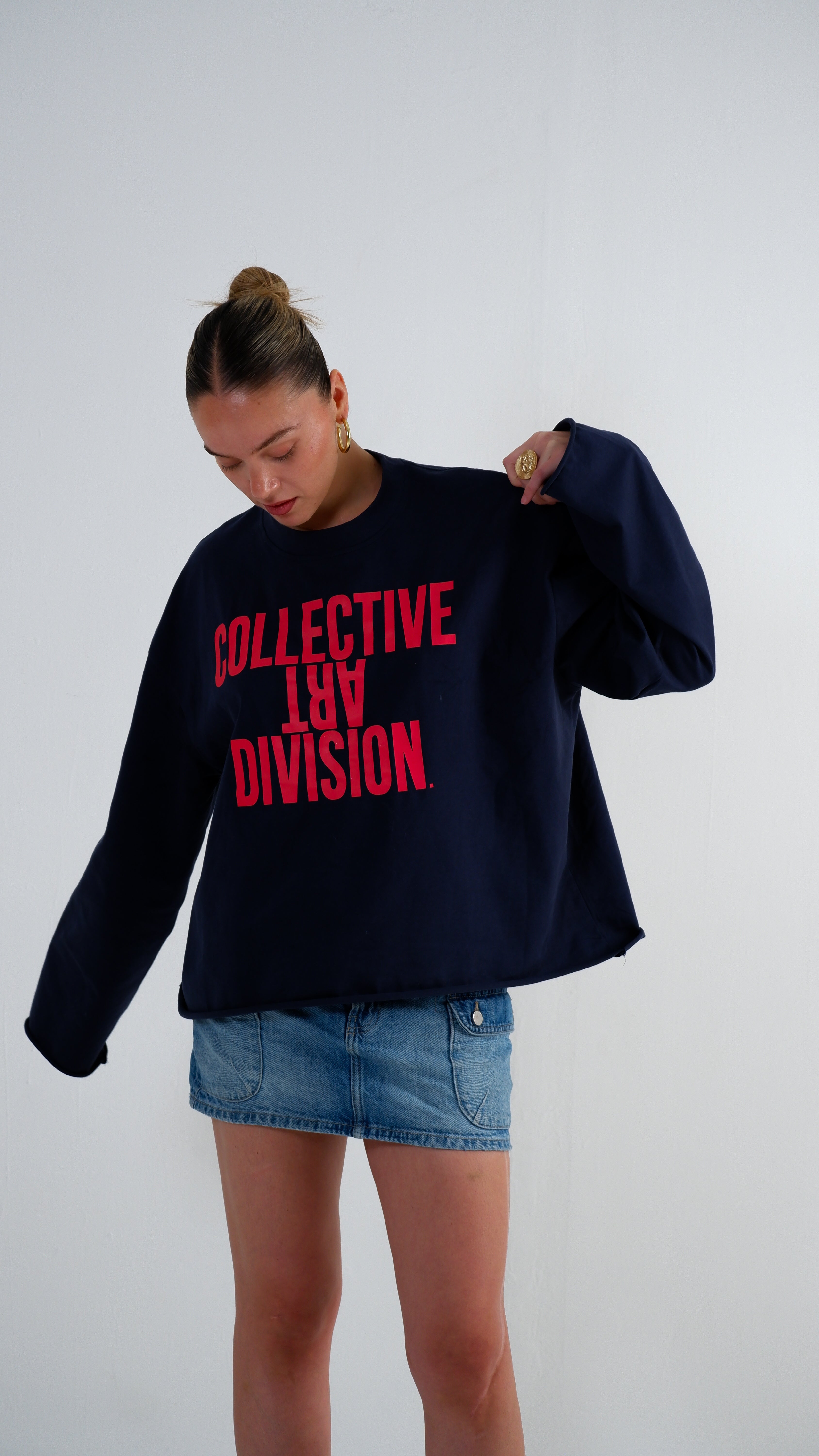 CAD Oversized Long Sleeve Tee