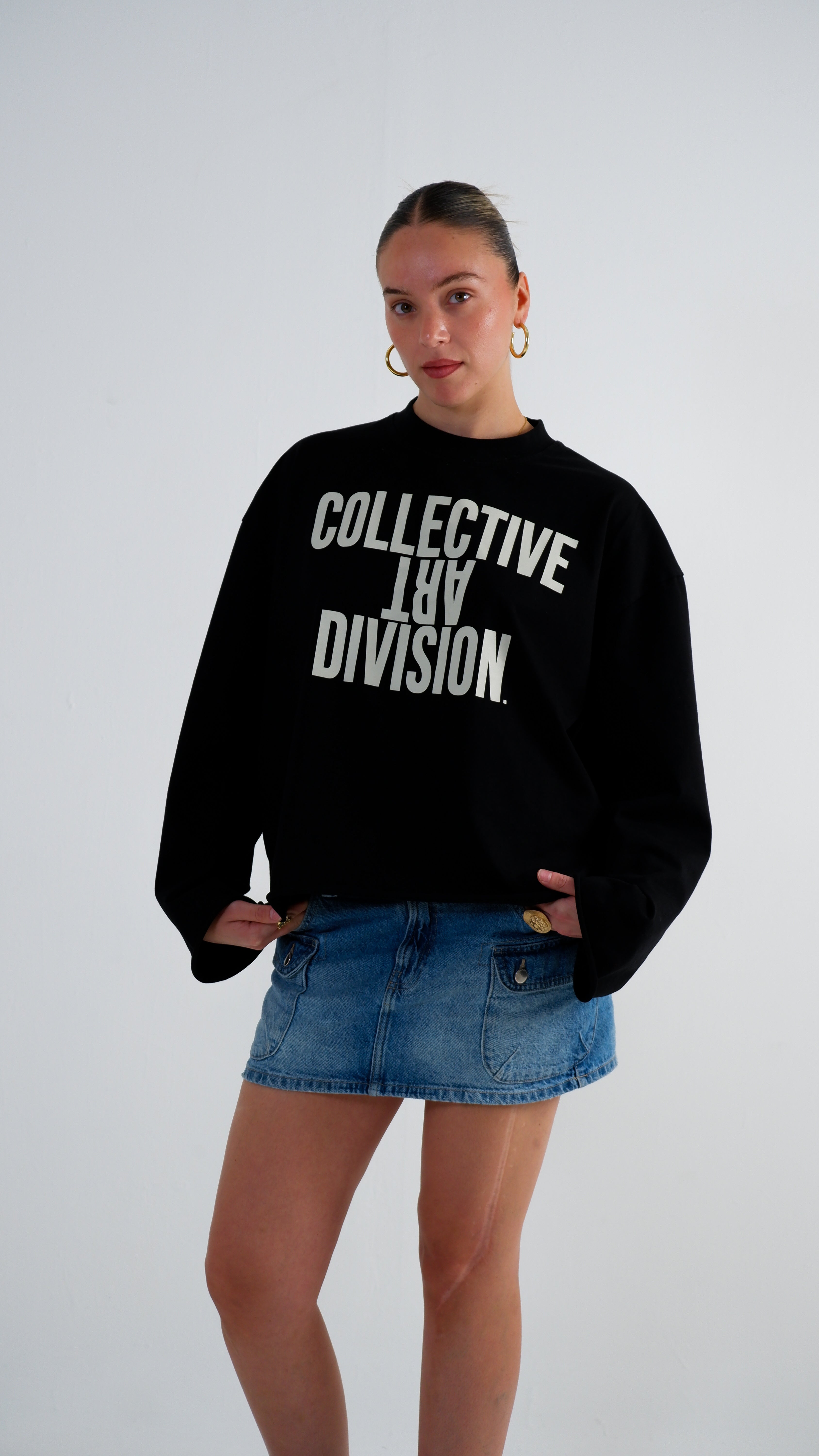 CAD Oversized Long Sleeve Tee