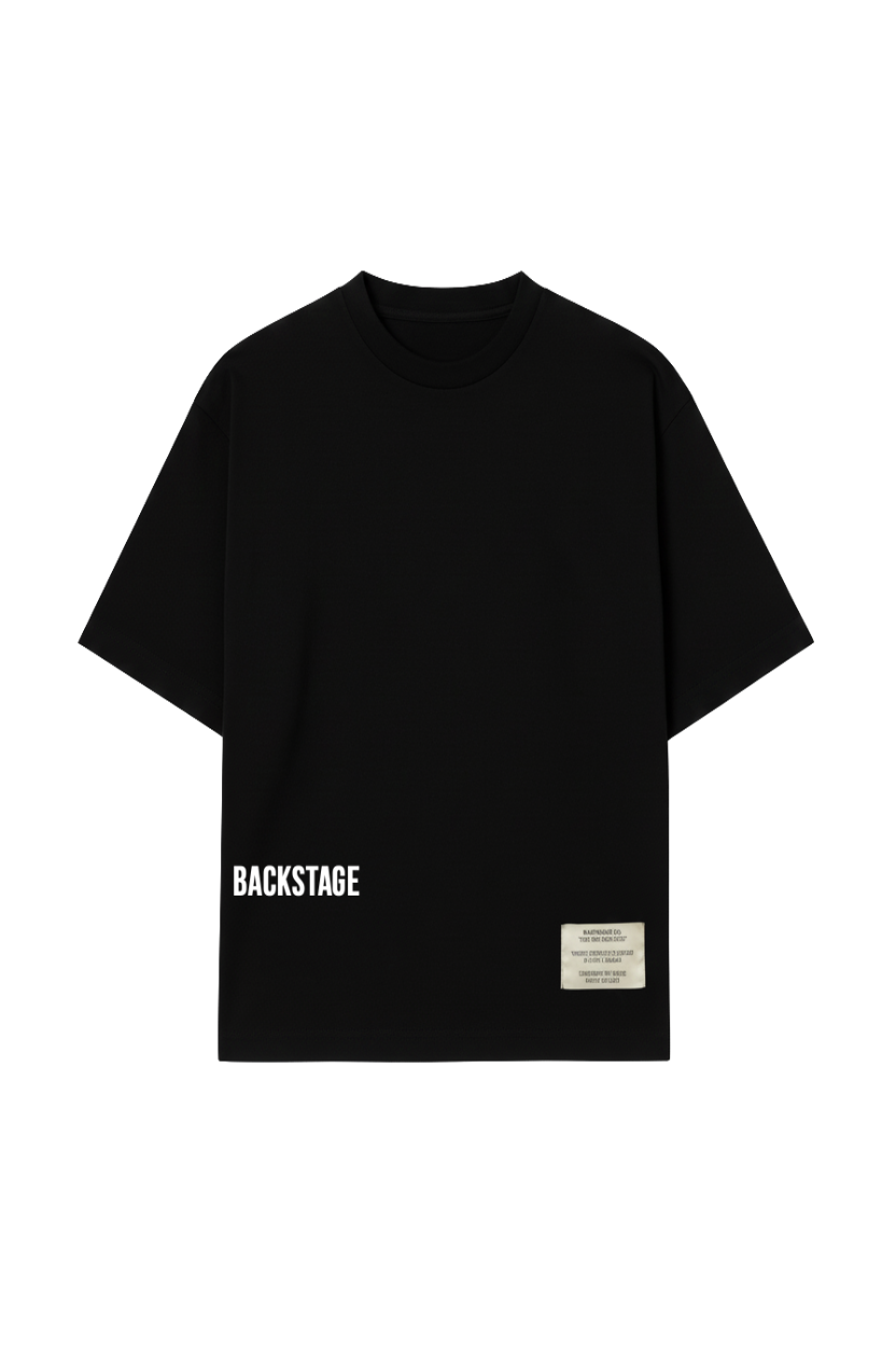 Risk-Takers Black Boxy T-Shirt