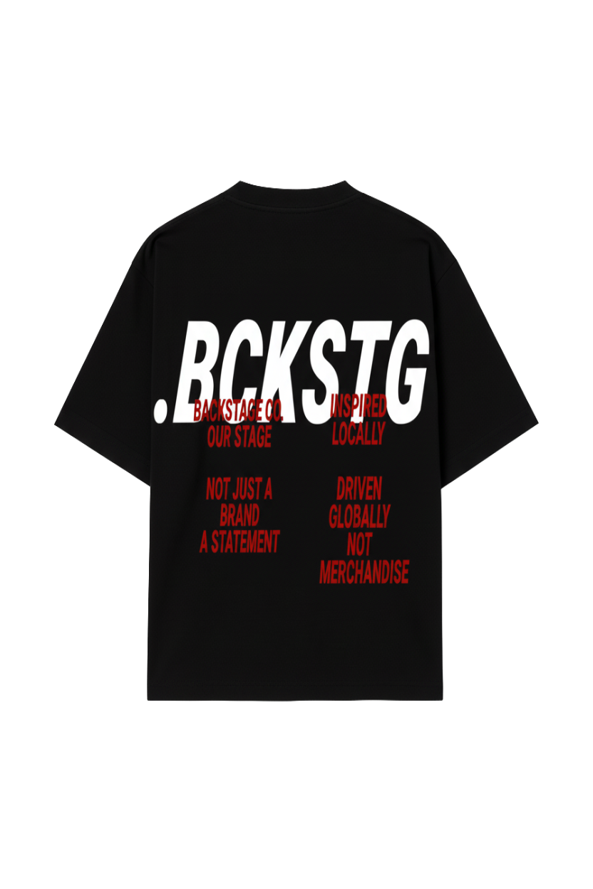 Risk-Takers Black Boxy T-Shirt