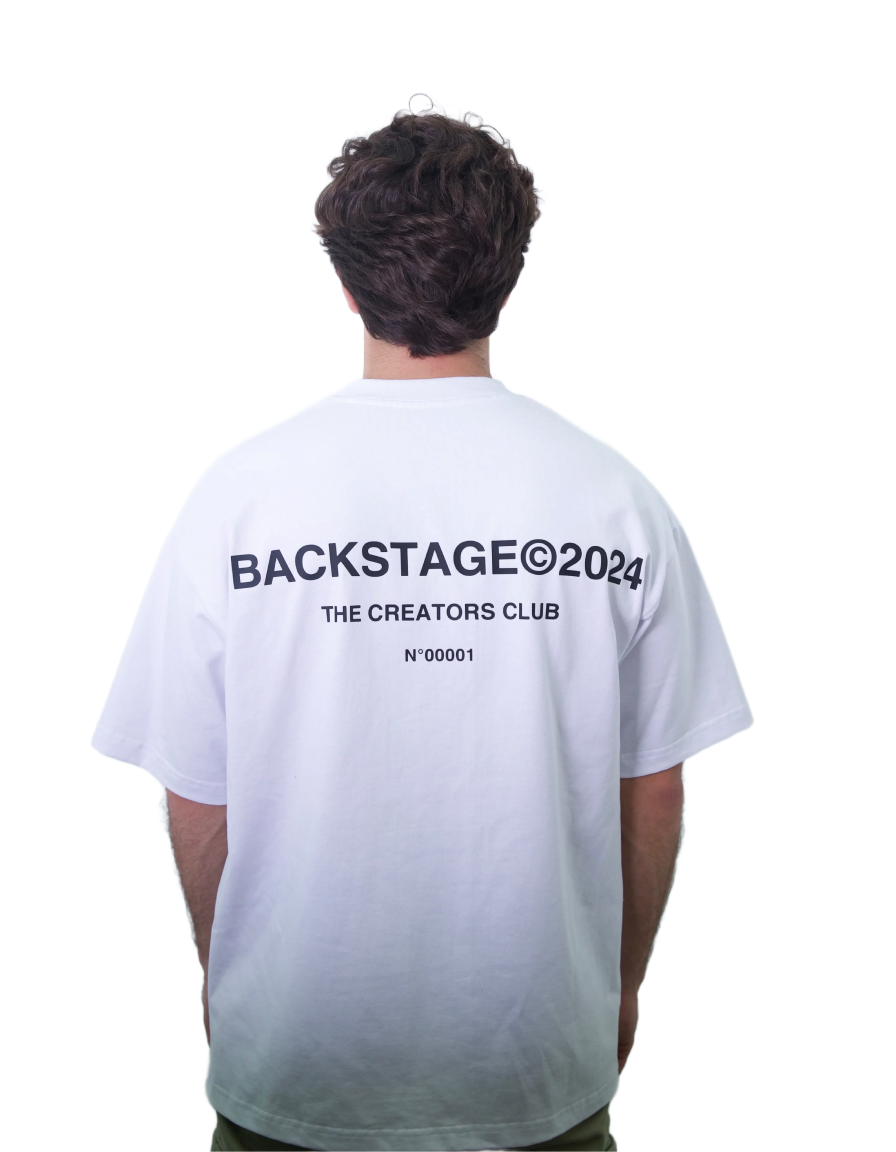 First Drop White T-Shirt